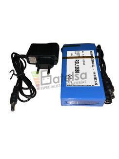 Batera Litio 12 Voltios 6.8 Amperios recargable Litio-Ion 81 Watios